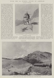Med de 3. Gurkha Rifles ved Almorah af Joseph Holland Tringham