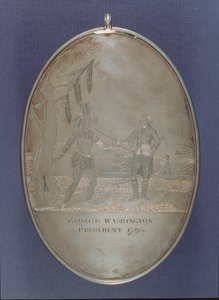 Fredsmedalje, 1793 (sølv) af Joseph II Richardson