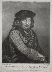 Alexander Jonston i Gibbys karakter i The Wonder, 1774. af Joseph I Saunders