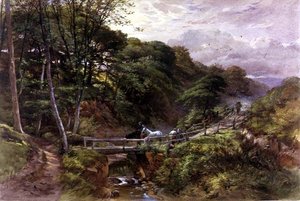 En Yorkshire Beck, 1865