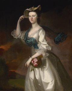 Portræt af Abigail Erving Scott, 1760