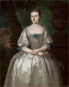 Portræt af Hannah Babcock Bours, 1759 (se 183416 for par)