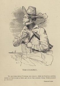Kenny Meadows: The Cockney (gravering) af Joseph Kenny (after) Meadows