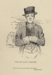 Kenny Meadows: The English Pauper (gravering) af Joseph Kenny (after) Meadows