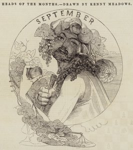 Månedens hoveder af Joseph Kenny Meadows