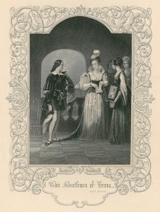 To herrer fra Verona af Joseph Kenny Meadows