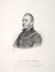 Portræt af Dr. Karl Joseph Meyer