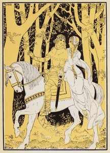 Aucassin et Nicolette (farvelitografi)
