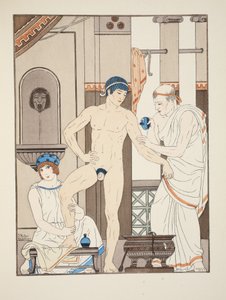 Massage, illustration fra 
