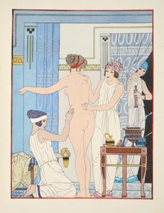 Medicinsk massage, illustration fra 