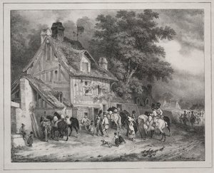 Album af 1829: Souvenir of Normandy, 1828. af Joseph Louis Hippolyte Bellange