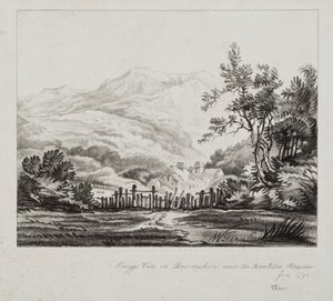 Elans dal af Joseph Mallord William (after) Turner