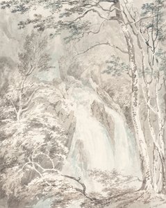 Et vandfald af Joseph Mallord William Turner