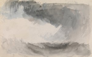 En storm på havet af Joseph Mallord William Turner