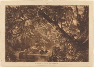 Aesacus og Hesperie af Joseph Mallord William Turner