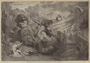 Apollo dræber Python af Joseph Mallord William Turner