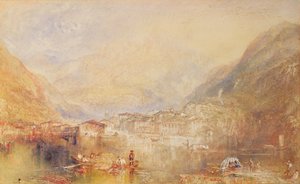 Brunnen fra Luzernsøen, 1845 af Joseph Mallord William Turner