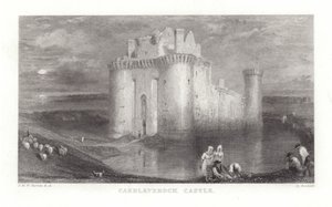 Caerlaverock Slot af Joseph Mallord William Turner
