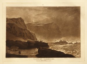 Yorkshires kyst af Joseph Mallord William Turner
