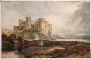 Conway Castle, ca. 1802 af Joseph Mallord William Turner