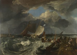 Calais molen. 1803 af Joseph Mallord William Turner