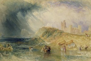 Holy Island, Northumberland, ca. 1820 af Joseph Mallord William Turner