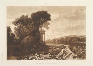 Isis Liber Studiorum, del XIV, plade 68, 1. januar 1819. af Joseph Mallord William Turner