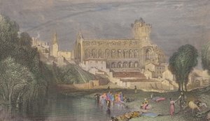 Jedburgh Abbey af Joseph Mallord William Turner