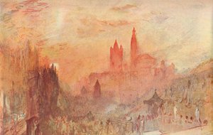 Lausanne, 1909 af Joseph Mallord William Turner