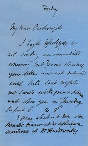 Brev fra JMW Turner, c1840 1904 af Joseph Mallord William Turner