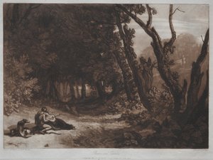 Studiebog: Procris og Cephalus af Joseph Mallord William Turner