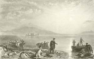 Loch Leven Slot af Joseph Mallord William Turner