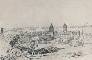 London fra Greenwich Park, c1809, 1923 af Joseph Mallord William Turner