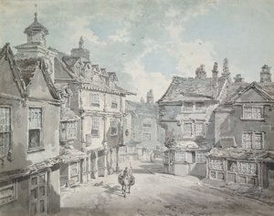 Market Street, Lichfield, af Joseph Mallord William Turner