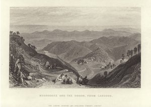 Mussoorie og Dhoon af Joseph Mallord William Turner