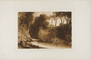 I nærheden af Blair Athol, plade 30 fra Liber Studiorum af Joseph Mallord William Turner
