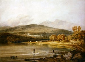North Wales (akvarel på papir) af Joseph Mallord William Turner