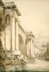 Old Blackfriars Bridge af Joseph Mallord William Turner