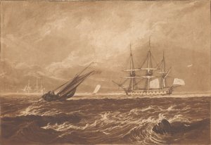 Originalskitse til et billede for W. Leader, Esq. af Joseph Mallord William Turner