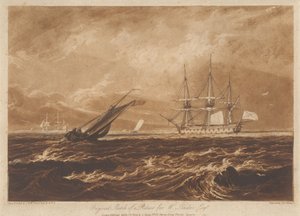 Originalskitse til et billede for W. Leader, Esq. af Joseph Mallord William Turner