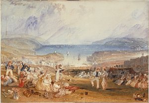 Plymouth, Devonshire ... (akvarel på papir) af Joseph Mallord William Turner