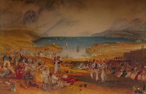 Plymouth, Devonshire, c1830 af Joseph Mallord William Turner