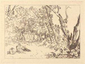 Procris og Cephalus af Joseph Mallord William Turner