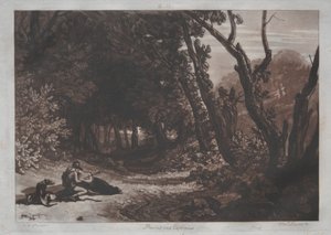 Procris og Cephalus. af Joseph Mallord William Turner