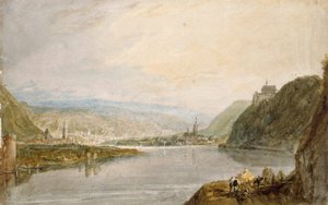 Remagen, Erpel og Linz af Joseph Mallord William Turner