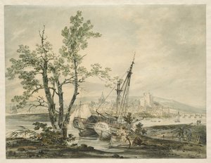 Rochester, ca. 1793 af Joseph Mallord William Turner