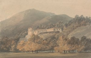 Santa Lucia, et kloster nær Caserta af Joseph Mallord William Turner