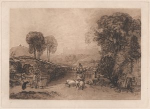 Fårevask, Windsor af Joseph Mallord William Turner