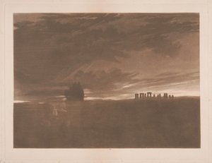 Stonehenge ved daggry af Joseph Mallord William Turner