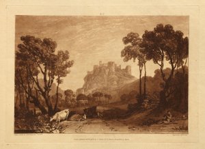Slottet over engene af Joseph Mallord William Turner